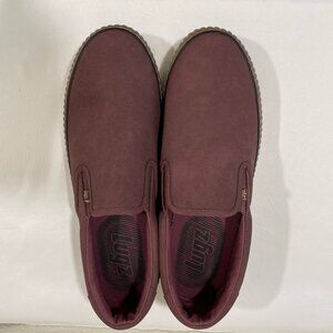 LUGZ "Spell" Women's Non Slip Rubber Sole Slip On Loafer Burgundy 11
